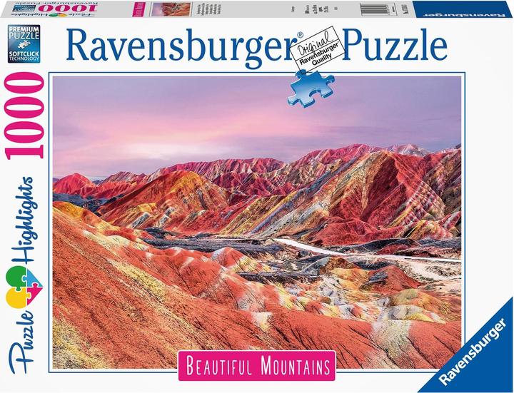 Produktbild Ravensburger Regenbogenberge, China (1000 Teile)