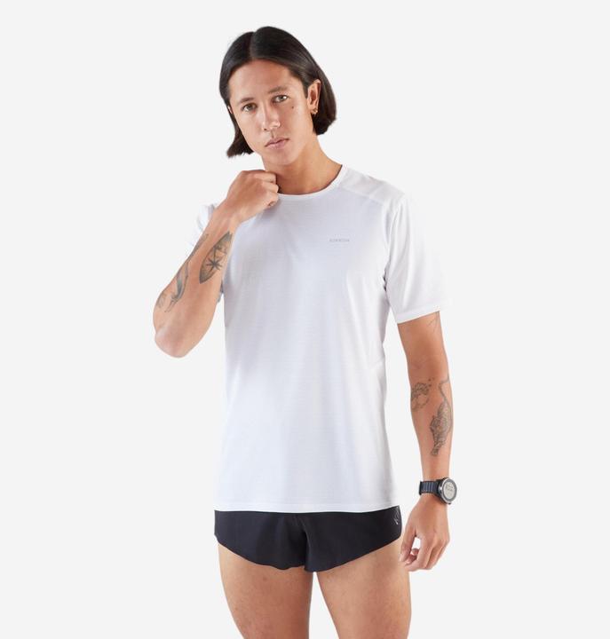 Image du produit Kiprun T-shirt de running respirant Homme - Run Blanc (M)