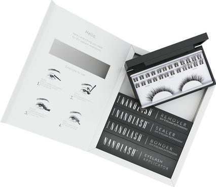 NoName DIY Wimpernverlängerung Starter Kit mit Bonder, Versiegelung, Entferner, Applikator - Fantasy (Künstliche Wimpern)