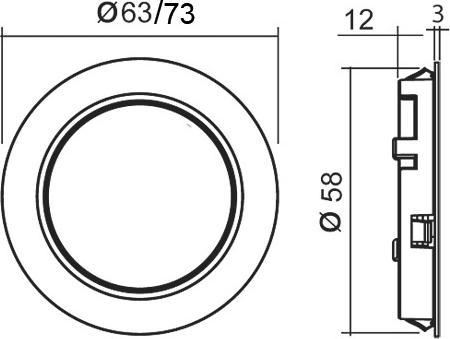 Produktbild L&S LED Einbauleuchtenset Emotion Moonlight 12 V (495 lm)