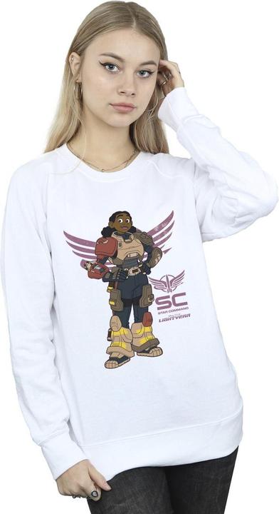 Actual product image Disney Womens/Ladies Lightyear Izzy Star Command Sweatshirt (L)