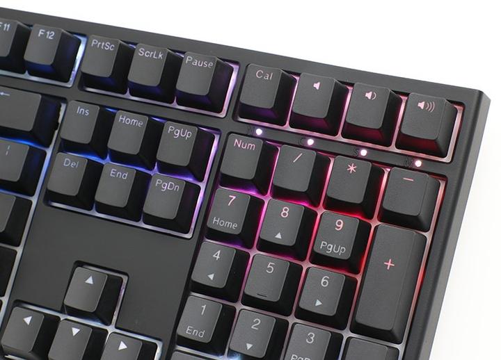 Actual product image Ducky ONE 2 Backlit PBT Gaming Keyboard, MX-Nature-White, RGB LED (DE, Cable)