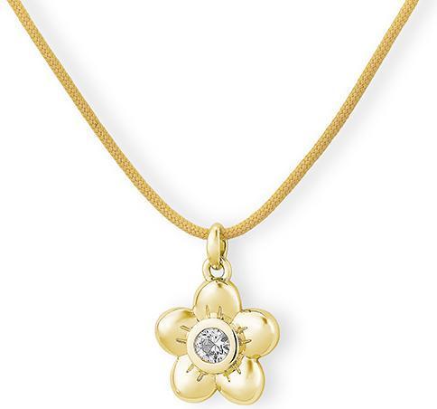 Produktbild Breuning Collier - E.Safir Weiss (585, - Gold)