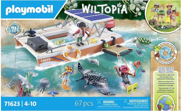 Image du produit Playmobil Plate-forme de récif corallien (71623, Playmobil Wiltopia)