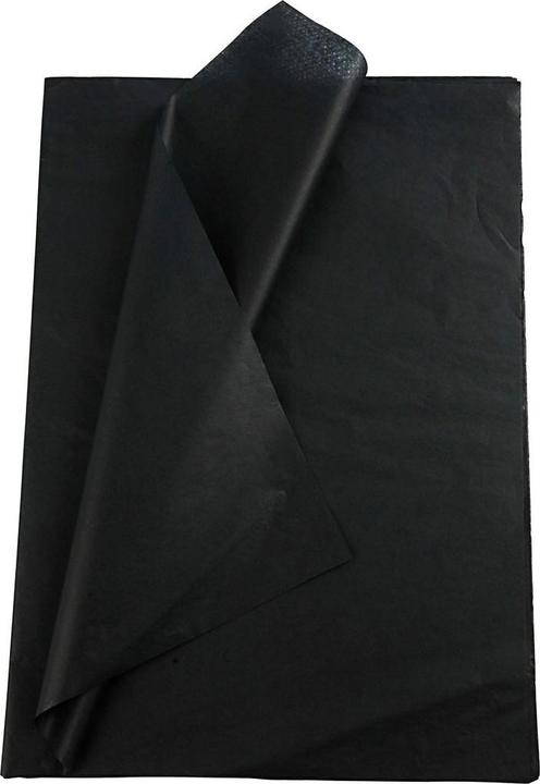 Actual product image Creativ Company Tissue paper black 10 sheets 14 gr, 50x70cm (14 g/m², 10 x)