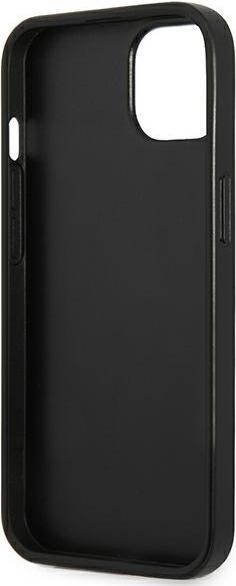 Productafbeelding Karl Lagerfeld KLHCP13SMNMP1P iPhone 13 mini 5,4" hardcase roze / roze Monogramplaquette (Apple iPhone 13 mini)
