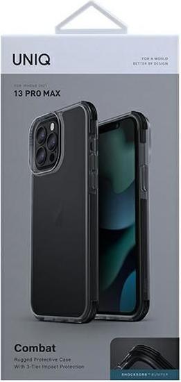 Actual product image PanzerGlass Case UNIQ Combat Apple iPhone 13 Pro Max juodas (Apple iPhone 13 Pro Max)