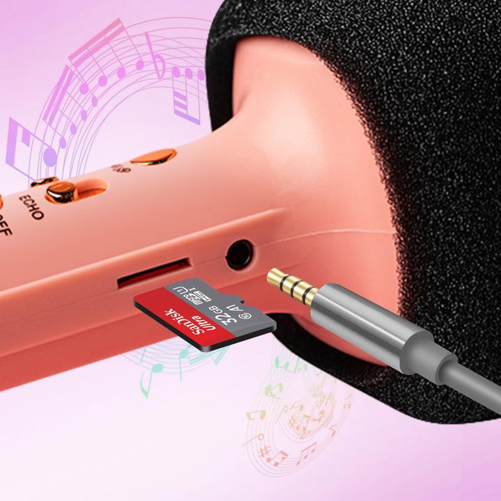 Image du produit Maxlife Microphone Bluetooth avec haut-parleur MXBM-600 rose