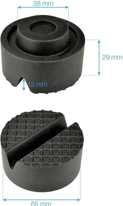 Actual product image Cartrend Rubber support for jack