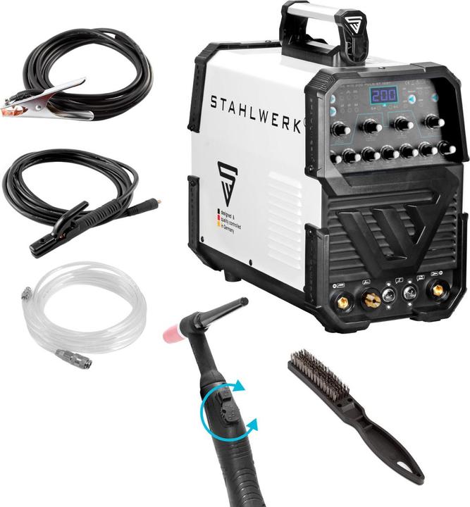 Actual product image Stahlwerk AC/DC TIG 200 Pulse ST IGBT / 200 A welding machine