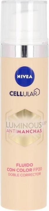 Produktbild NIVEA Luminous 630 Anti Stain Coloured Fluid Spf20 40ml (Sonnencreme, SPF 20, 40 ml, 78 g)