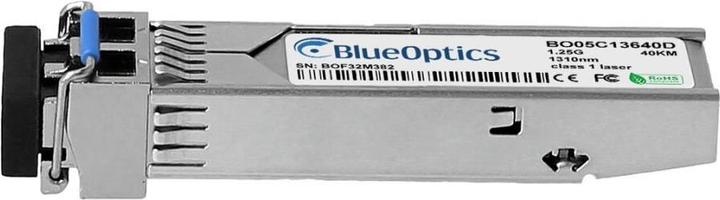 Produktbild BlueOptics Kompatibler Hirschmann 942 024-001 BO05C13640D SFP Transceiver, LC-Duplex, 1000BASE-LH, Singlemode