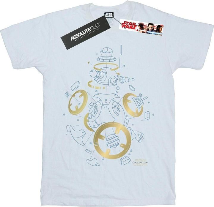 Image du produit Star Wars - T-shirt THE LAST JEDI BB-8 DECONSTRUCTED - Femme (XL)