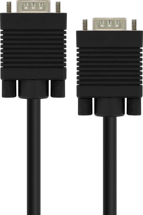 Immagine prodotto LinQ Cavo VGA maschio-maschio, 3 m Adattatore video nero (3 m, VGA)
