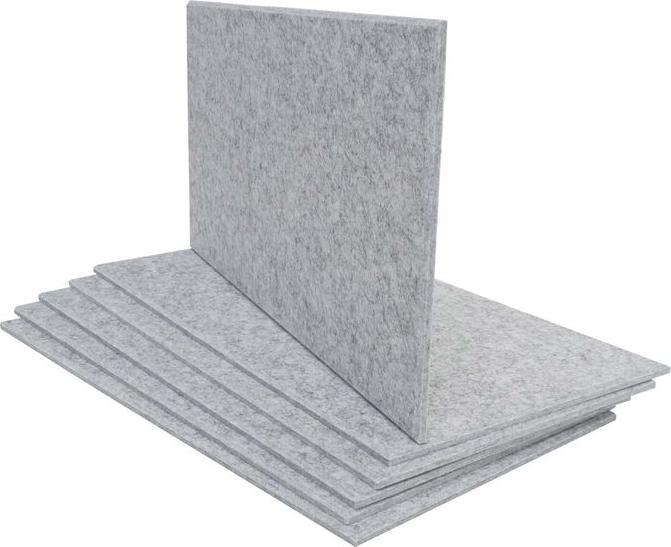 Immagine prodotto Mendler Set di 6 pannelli fonoassorbenti da parete HWC-L52, superficie fonoassorbente di 1mq 60x30cm (6 pz.)