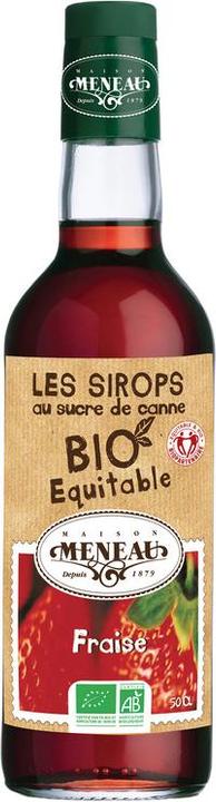 Immagine prodotto Meneau Sciroppo di fragole biologico - 50cl - (1 x 50 cl)