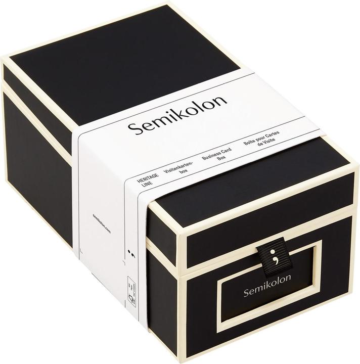 Produktbild Semikolon Visitenkartenbox