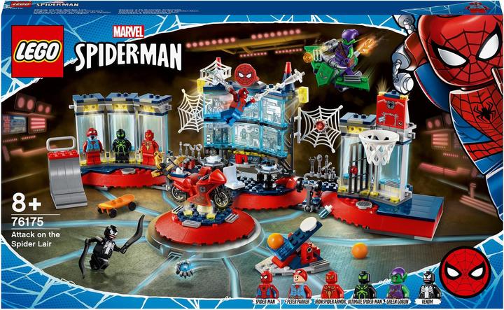 Image du produit LEGO Attaque du repaire de Spider-Man (76175, LEGO Marvel)