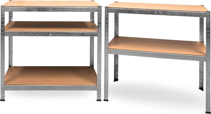 Produktbild Deuba Schwerlastregal 10er Set