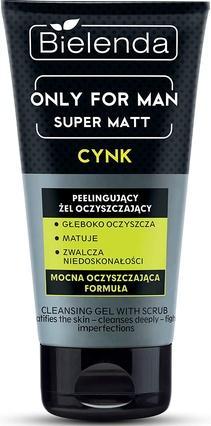 Produktbild Bielenda Only For Men Super Mat Peeling Cleansing Gel 150Ml (Gel, 150 ml)