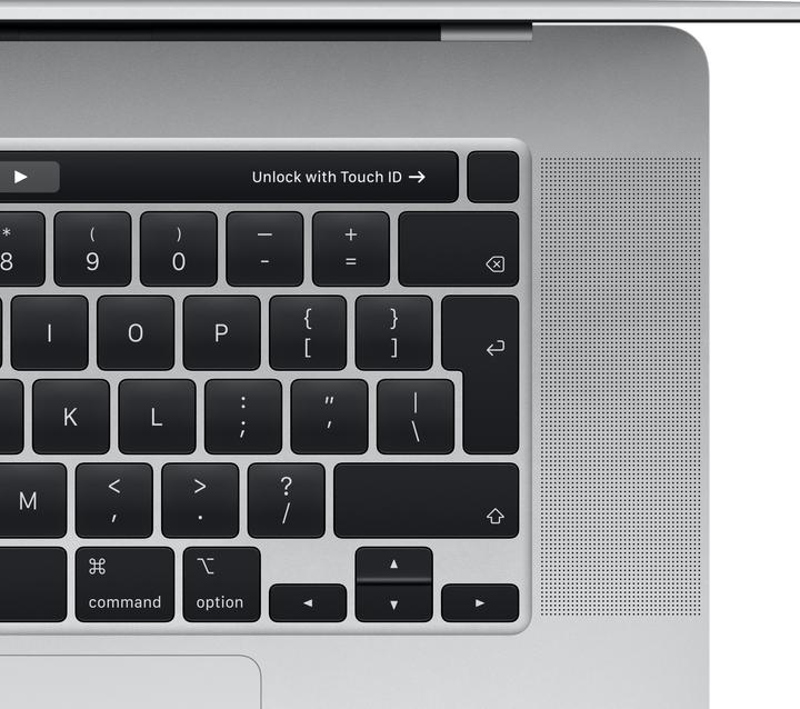 Produktbild Apple MacBook Pro 16 – 2019 (16", Intel Core i7-9750H, 16 GB, 512 GB, CH)