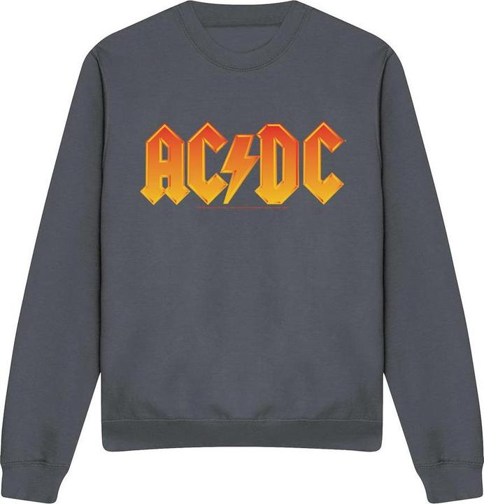 Actual product image AC/DC Unisex Adult Logo Sweatshirt (XL)