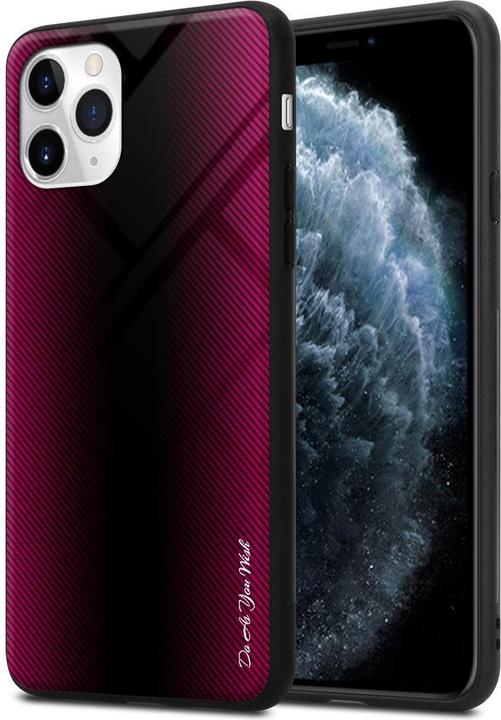 Immagine prodotto Cadorabo Copertura di vetro a strisce in TPU (Apple iPhone 11 Pro Max)