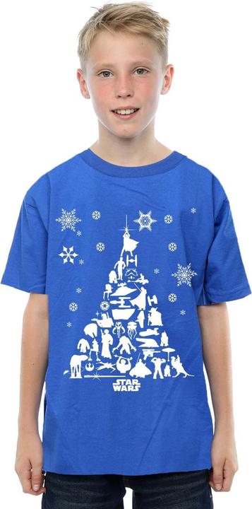 Image du produit Star Wars - T-shirt CHRISTMAS TREE - Garçon (128)