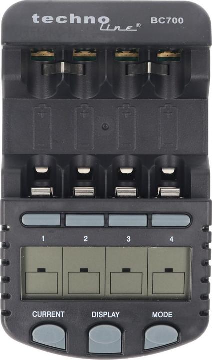 Produktbild Technoline BC 700 (1 Stk., AAA, AA, 3000 mAh, Ladegerät ohne Akku)