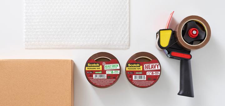 Actual product image Scotch Packaging tape dispenser set