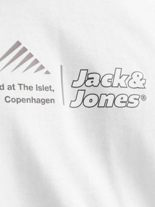 Actual product image Jack & Jones Jcolima Logo Tee Ss Crew Neck Bf Ln (S)