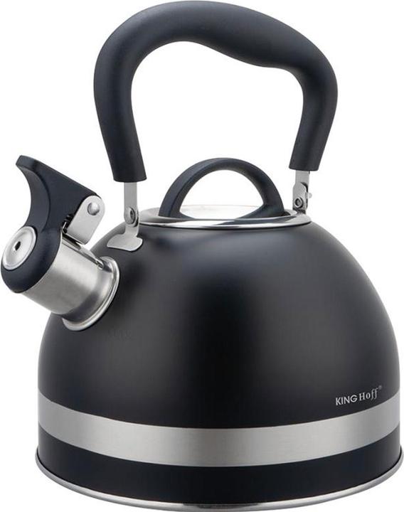 Kinghoff Wasserkessel, matt-schwarz, 1,8 l (1.80 l)