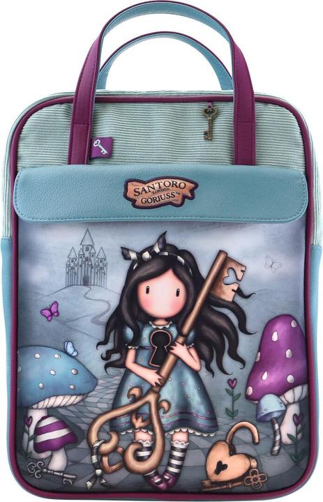 Immagine prodotto Gorjuss Zaino Curiosity grigio verde (27 x 10 x 37 cm)
