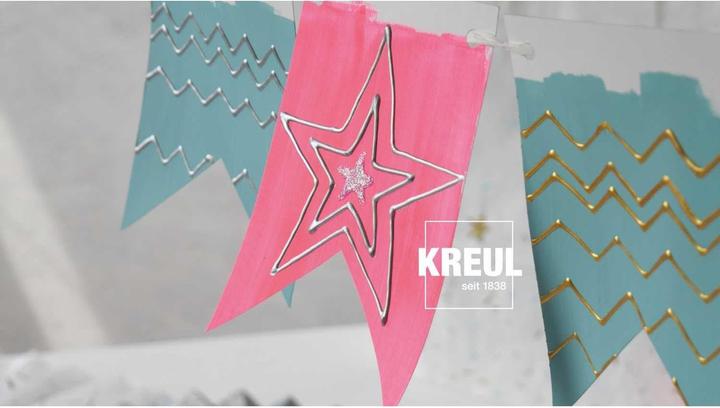 Image du produit Kreul Stylo à paillettes (Argent, Or, 29 ml)
