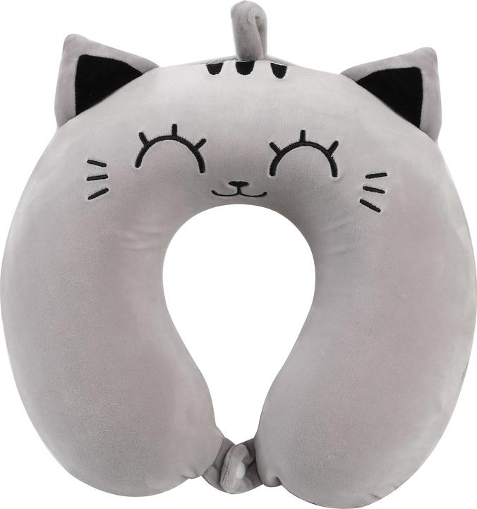 Produktbild i-Total Gray Cat (Kopf- & Nackenkissen)
