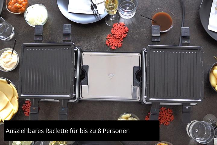 Actual product image Unold Raclette Extandable 48755 bk