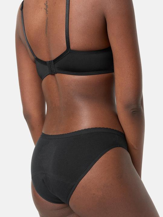Immagine prodotto DIM Slip in pizzo medio nero con dettaglio in rete (L)