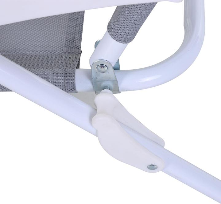 Actual product image Outsunny Sun lounger with adjustable backrest (160 cm)
