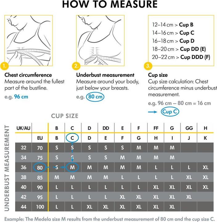 Image du produit Medela Soutien-gorge d'allaitement et de sommeil Keep Cool (S)