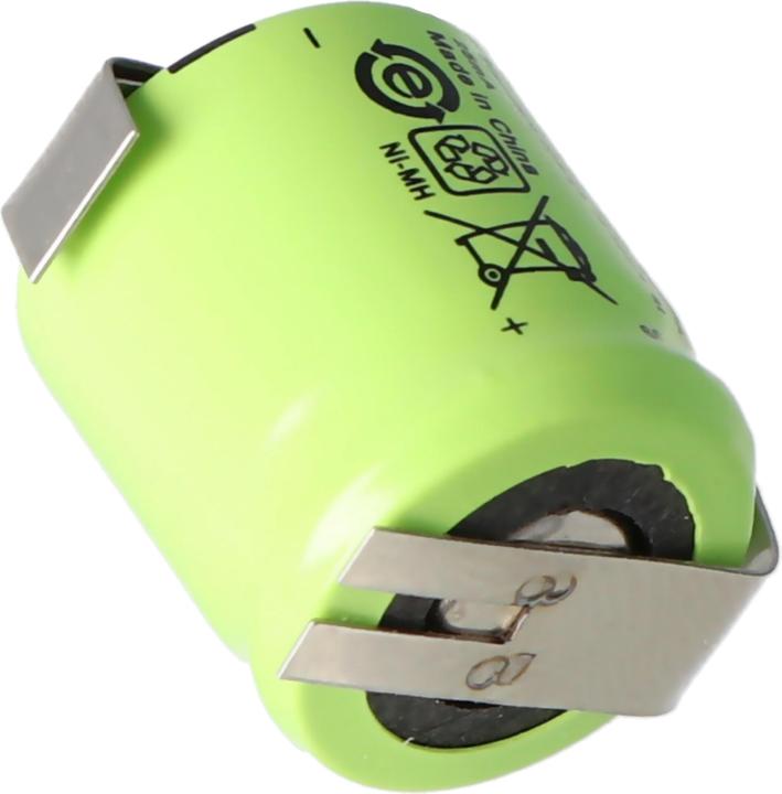 Actual product image GP Batteries Rechargeable battery GP25AAH, 1/3 AA Mignon solder tag Z-shape (1 pcs., Device specific, 250 mAh, Battery + charger)