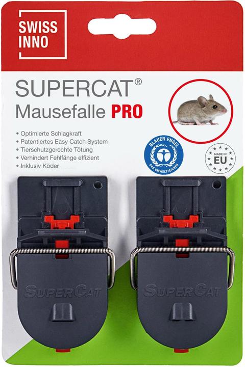 Actual product image Swissinno Mousetrap Pro SuperCat pack of 2