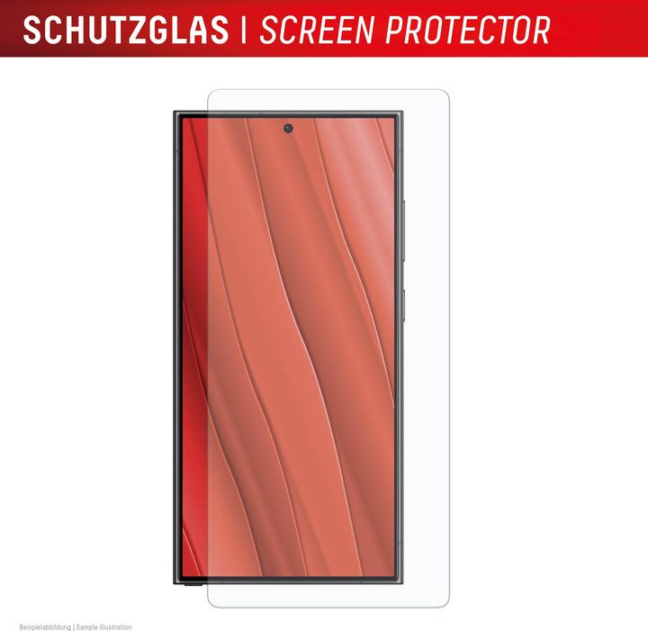 Produktbild Displex Real Glass, 2D Panzerglas + Handyhülle (1 Stück, Samsung Galaxy S25 Ultra)