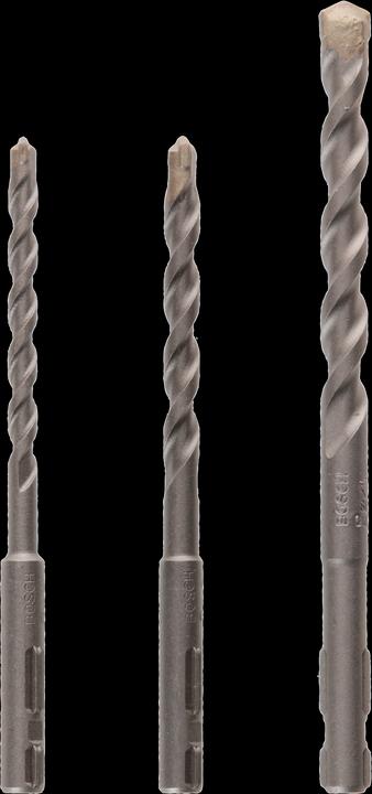 Produktbild Bosch Zubehör Betonbohrer-Set, 3-teilig, SDS quick, 5 - 8 mm (5 mm, 6 mm, 8 mm)