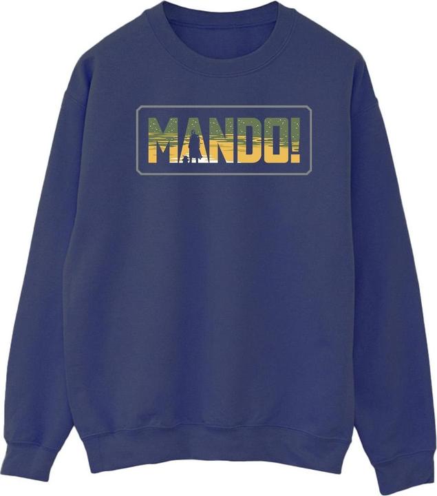 Produktbild Star Wars The Mandalorian Mando Cutout Sweatshirt (M)