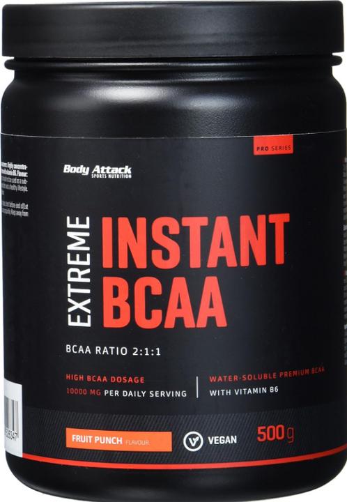 Image du produit Body Attack Extreme Instant BCAA (boîte de 500g) (1 pièce(s), Poudre, 500 g)