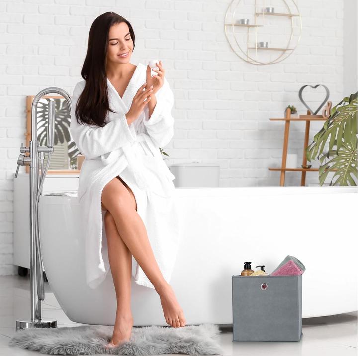 Immagine prodotto Relaxdays Scatola portaoggetti (30 x 30 x 30 cm, 8.19 l)