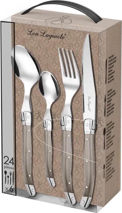 Actual product image Lou laguiole Helladius (24 Piece, Cutlery set)
