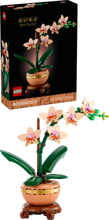 Produktbild LEGO Mini-Orchidee (10343, LEGO Botanical)