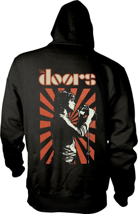 Image du produit The Doors Sweat à capuche zippé unisexe adulte avec impression dorsale du roi lézard (XXL)