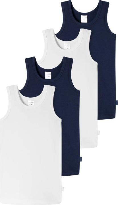 Immagine prodotto Schiesser Confezione da 4 magliette per ragazzi in cotone organico 95/5 (104)